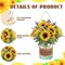 Welcome Sign Summer Door Sign Sunflower Wooden Farmhouse Home Sign Welcome Sign for Summer Front Door Porch Farmhouse Outdoor Home Ornaments